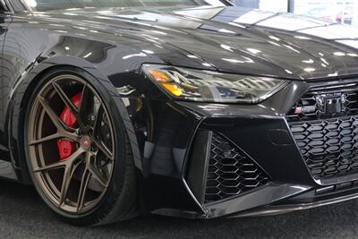 2021 Audi RS 6 Avant 4.0T quattro Avant  22 " VOSSENs S21 * WEISTEC STAGE 3 TUNE* TTE 1020 EA825 TURBOS* EVENTURI CARBONFIBER INTAKE* FULL AKRAPOVIC TITANIUM EXHAUST W/DOWN PIPES & LINK PIPE* CF FLAT BOOTOM STEERING WHEEL W/ PADDLES* - Photo 13 - Portland, OR 97230