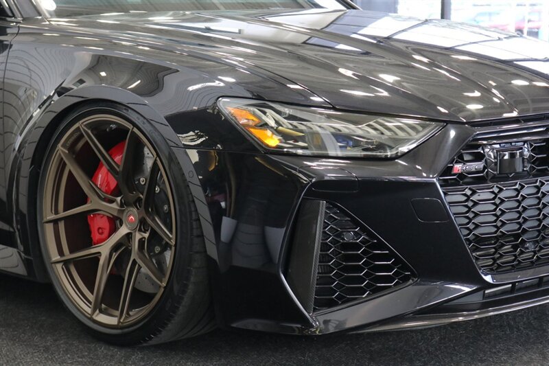 2021 Audi RS 6 Avant 4.0T quattro Avant  22 " VOSSENs S21 * WEISTEC STAGE 3 TUNE* TTE 1020 EA825 TURBOS* EVENTURI CARBONFIBER INTAKE* FULL AKRAPOVIC TITANIUM EXHAUST W/DOWN PIPES & LINK PIPE* CF FLAT BOOTOM STEERING WHEEL W/ PADDLES* - Photo 13 - Portland, OR 97230