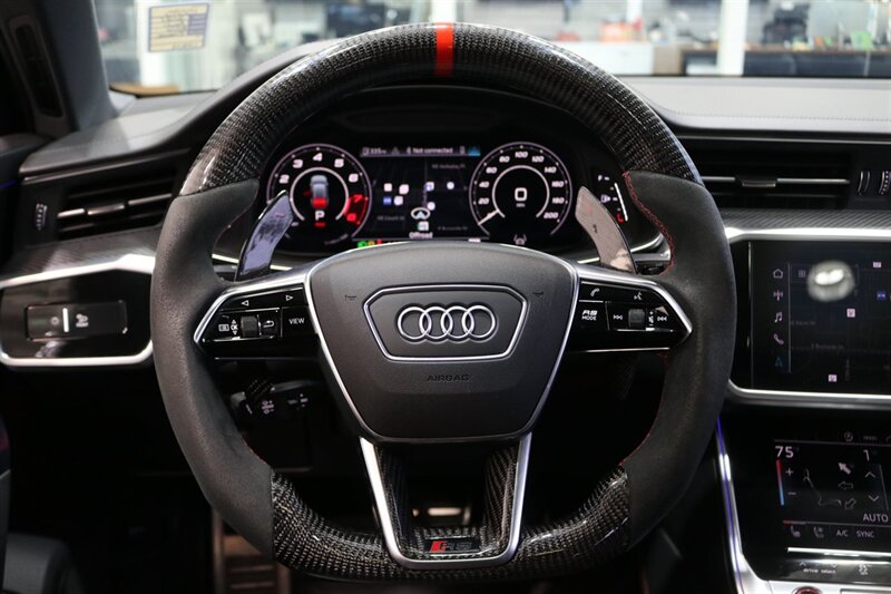 2021 Audi RS 6 Avant 4.0T quattro Avant  22 " VOSSENs S21 * WEISTEC STAGE 3 TUNE* TTE 1020 EA825 TURBOS* EVENTURI CARBONFIBER INTAKE* FULL AKRAPOVIC TITANIUM EXHAUST W/DOWN PIPES & LINK PIPE* CF FLAT BOOTOM STEERING WHEEL W/ PADDLES* - Photo 23 - Portland, OR 97230