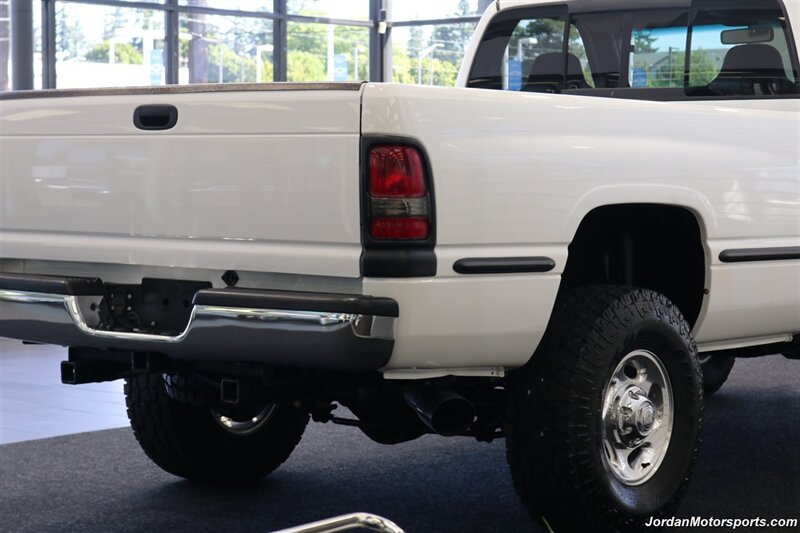 2001 Dodge Ram 2500 SLT  1-OWNER* SINGLE CAB* 5.9L CUMMINS* 6-SPEED MANUAL* 100% RUST & CORROSION FREE* LIKE NEW BED* BD EXHAUST BRAKE* AIR DOG INJECTION PUMP* MBRB FULL EXHAUST* ZERO PAINT* COLLECTOR QUALITY - Photo 48 - Portland, OR 97230