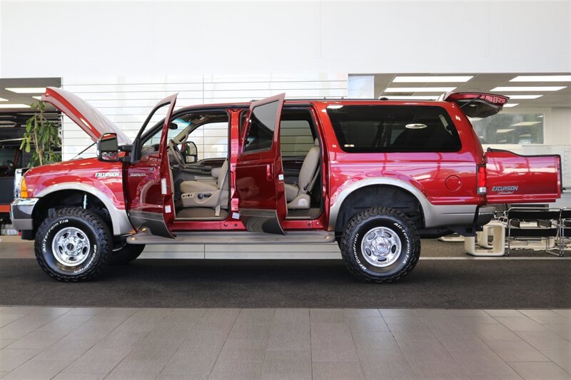 2001 Ford Excursion Limited 1-OWNER* 100% RUST FREE* ALL RECORDS @ FORD DEALER SINCE NEW* LEVELED W/ NEW BILSTEIN 5100 SHOCKS* NEW 35 " BFG KO3 10-PLYS* REAR AIR BAGS* NEW BRAKES-ROTORS-CALIPERS-BRAKE FLUID-COOLANT-AC SERVICE - Photo 10 - Portland, OR 97230