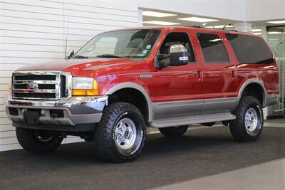 2001 Ford Excursion Limited 1-OWNER* 100% RUST FREE* ALL RECORDS @ FORD DEALER SINCE NEW* LEVELED W/ NEW BILSTEIN 5100 SHOCKS* NEW 35 " BFG KO3 10-PLYS* REAR AIR BAGS* NEW BRAKES-ROTORS-CALIPERS-BRAKE FLUID-COOLANT-AC SERVICE - Photo 3 - Portland, OR 97230