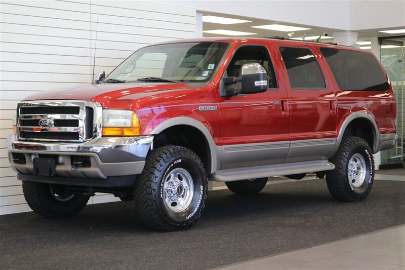 2001 Ford Excursion Limited 1-OWNER* 100% RUST FREE* ALL RECORDS @ FORD DEALER SINCE NEW* LEVELED W/ NEW BILSTEIN 5100 SHOCKS* NEW 35 " BFG KO3 10-PLYS* REAR AIR BAGS* NEW BRAKES-ROTORS-CALIPERS-BRAKE FLUID-COOLANT-AC SERVICE - Photo 3 - Portland, OR 97230