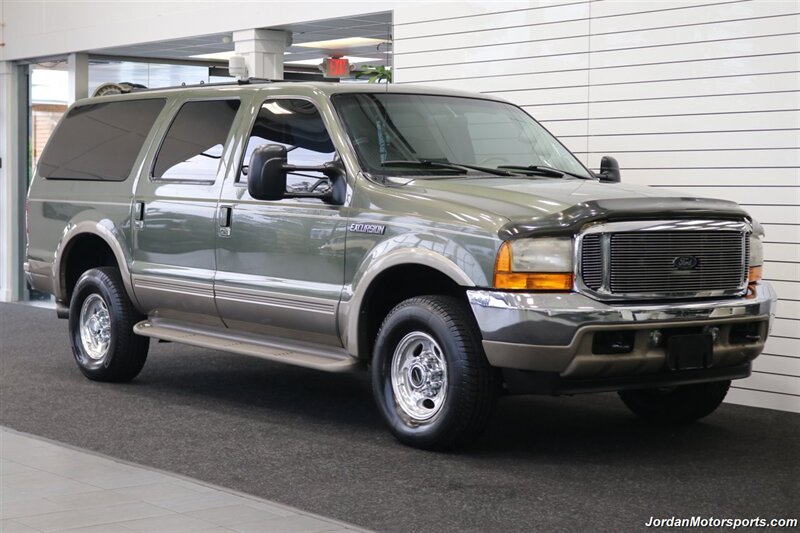2001 Ford Excursion Limited  2-OWNER* 100% RUST FREE* FULLY LOADED LIMITED 7.3L* 4X4* FRESH FULL SERVICE W/ NEW BRAKES-ROTORS-CALIPERS* COOLANT FLUSH* AC CHARGE* NEW TIRES* ALL BOOKS & KEYS* 100% RUST & CORROSION FREE - Photo 2 - Portland, OR 97230