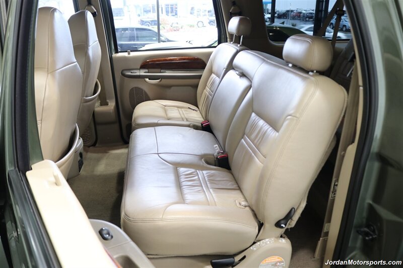 2001 Ford Excursion Limited  2-OWNER* 100% RUST FREE* FULLY LOADED LIMITED 7.3L* 4X4* FRESH FULL SERVICE W/ NEW BRAKES-ROTORS-CALIPERS* COOLANT FLUSH* AC CHARGE* NEW TIRES* ALL BOOKS & KEYS* 100% RUST & CORROSION FREE - Photo 18 - Portland, OR 97230