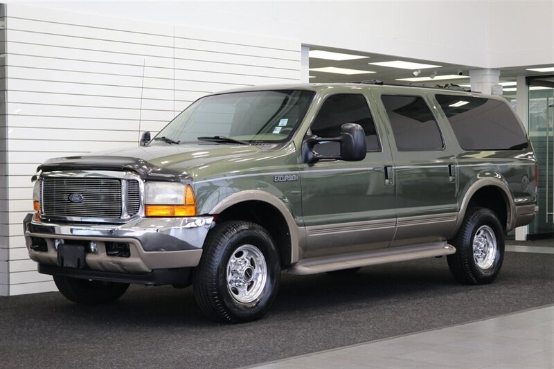 2001 Ford Excursion Limited  2-OWNER* 100% RUST FREE* FULLY LOADED LIMITED 7.3L* 4X4* FRESH FULL SERVICE W/ NEW BRAKES-ROTORS-CALIPERS* COOLANT FLUSH* AC CHARGE* NEW TIRES* ALL BOOKS & KEYS* 100% RUST & CORROSION FREE