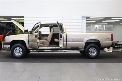 2004 Chevrolet Silverado 2500  1-OWNER* 100% RUST & CORROSION FREE* LEVELED ON NEW 10-PLY 33 "FALKEN WILD PEAK AT4s* REAR AIR BAGS W/COMPRESSOR* SPRAY IN BED LINER* TRAILER BRAKES* AFE INTAKE W/MAGNA FLOW EXHAUST - Photo 9 - Portland, OR 97230