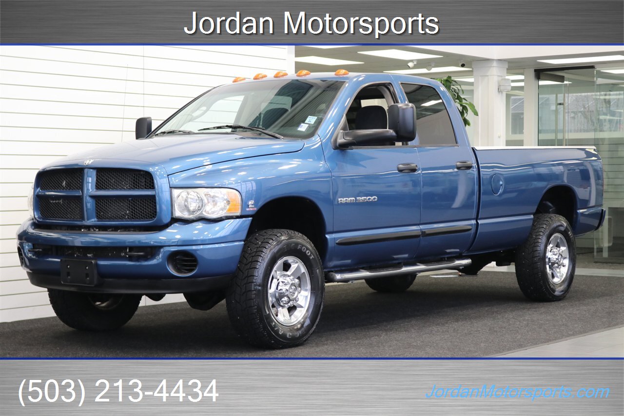 2005 Dodge Ram 3500 SLT  NEW $13K LONG BLOCK WITH ARP HEAD STUDS & NEW INJECTORS W/ PAPERWORK* LONG BED BIG HORN 1-TON* ALL NEW FLUIDS-BATTERIES-AC RECHARGE-BELTS* 100% RUST FREE* LINEX BED LINER* ALL BOOKS AND MANUALS* - Photo 1 - Portland, OR 97230