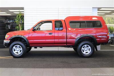 2003 Toyota Tacoma V6  1-OWNER* 87K MLS* 100% RUST & CORROSION FREE* TIMING BELT-WATER PUMP-FLUIDS SERVICED* NEW 2.5 " BILSTEIN LEVEL KIT W/DIFF DROPS* REAR LOCKERS* SR5 W/5-SPEED MANUAL* ALL BOOKS & KEYS & WINDOW STICKER - Photo 4 - Portland, OR 97230