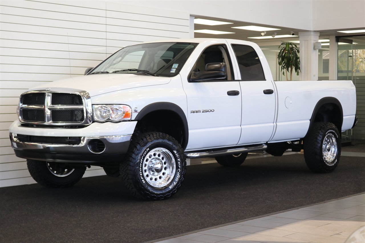 2004 Dodge Ram 2500 SLT  1-OWNER* 100% RUST FREE* NEW 3 "LEVEL KIT W/ BILSTEIN 5100 SHOCKS & NEW 33 "BFG KO3 10-PLYS* EVERY SERVICE RECORD SINCE NEW* ALL NEW FLUIDS-FILTERS-AC CHARGE-BELTS* LINEX BED LINER* ALL BOOKS & 2-KEYS - Photo 1 - Portland, OR 97230