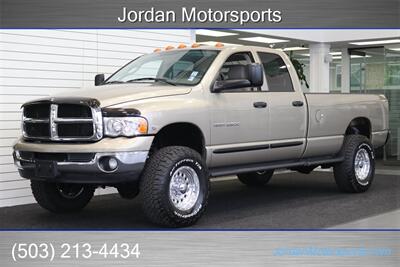 2005 Dodge Ram 3500 SLT 4dr Quad Cab  1-OWNER 100% RUST & CORROSION FREE* 5.9L HIGH OUTPUT CUMMINS* NEVER HAD 5TH WHEEL OR GOOSENECK* NEW 3 "BILSTEIN 5100 LEVEL LIFT W/NEW 35 " BFG KO3 10-PLYs* LEATHER LONG BED - Photo 1 - Portland, OR 97230