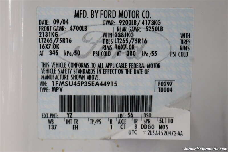 2005 Ford Excursion Eddie Bauer  JUST GOT 100% 10K ENGINE BULLET PROOFED WITH HEAD STUDS - GASKETS - OIL COOLER - EGR COOLER - STAND PIPES - EDGE TUNER- S&B INTAKE-4 "EXHAUST* NEW BILSTEIN 5100 SHOCKS* NEW 35 " BFG KO3 10-PLYS - Photo 94 - Portland, OR 97230