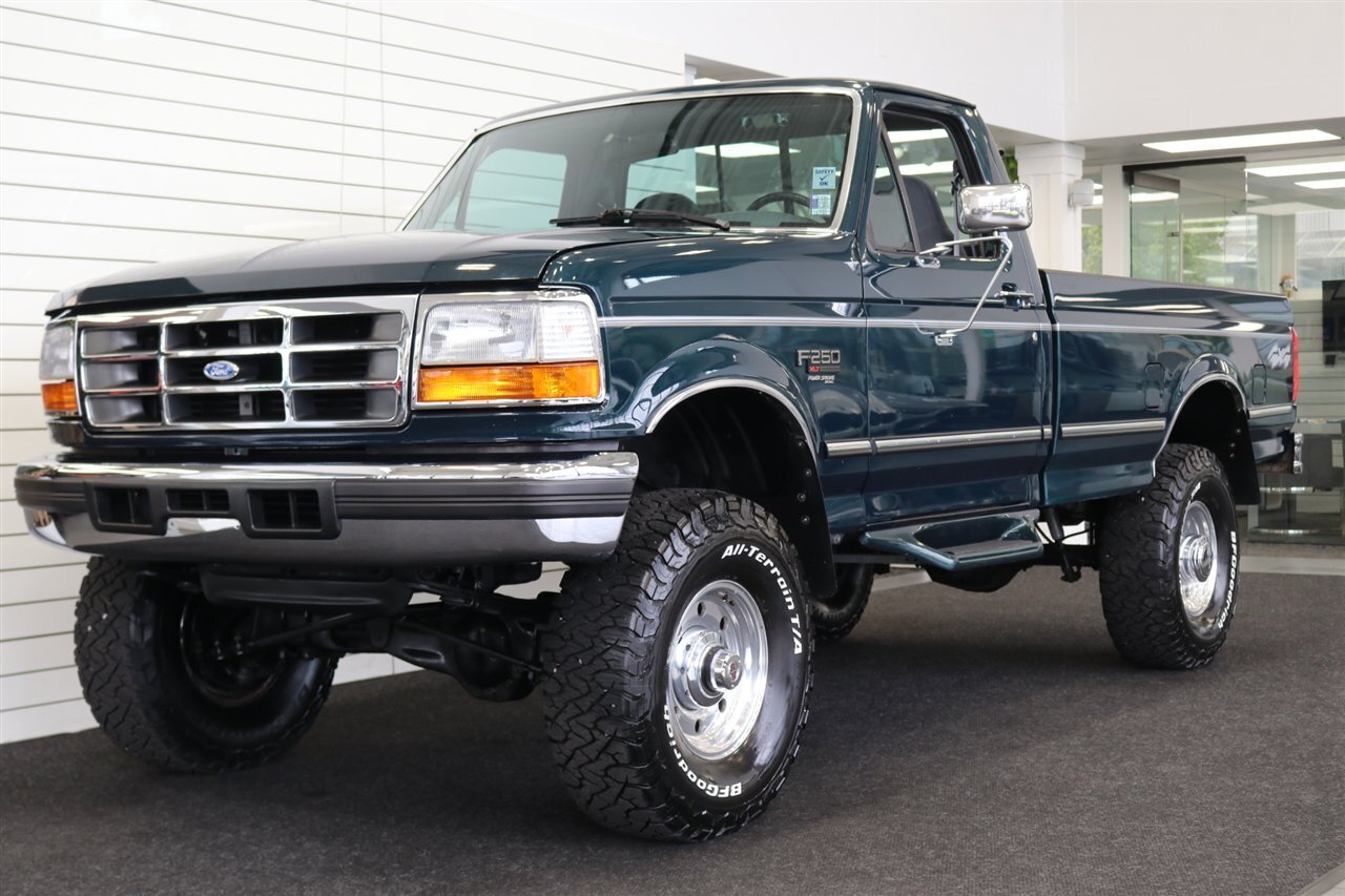 1995 Ford F-250 XLT  BDS/FOX LIFT BFG KO3 TIRES BANKS POWER KIT W/EXHAUST SERVICEDONLY 70K ORIGINAL MILES ZERO RUST SUPER RARE OBS SINGLE CAB 7.3L DIESEL LOOKS LIKE NEW - Photo 1 - Portland, OR 97230