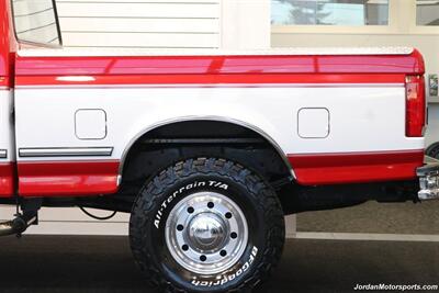 1996 Ford F-250 XLT  1-OREGON OWNER* 0-RUST* CREW CAB SHORT BED* 5-SPEED MANUAL* NEW 33 "BFG KO3 10-PLYs* ALL ORIGINAL IN 100% EXCELLENT CONDITION* COLLECTOR QUALITY* ALL BOOKS & WINDOW STICKER - Photo 52 - Portland, OR 97230