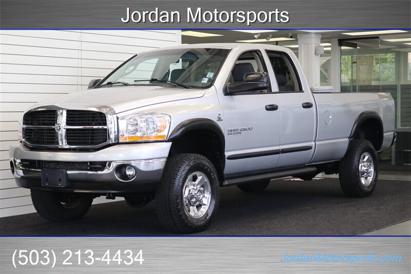 2006 Dodge Ram 2500 SLT  LONG BED 5.9L CUMMINS HIGH OUTPUT* NEVER HAD A 5TH WHEEL OR GOOSENECK* NEW 10-PLY TIRES* REAR AIRBAGS W/ONBOARD COMPRESSOR* BIG HORN PKG* FRESH SERVICE* CAMPER PKG* ALL KEYS & BOOKS