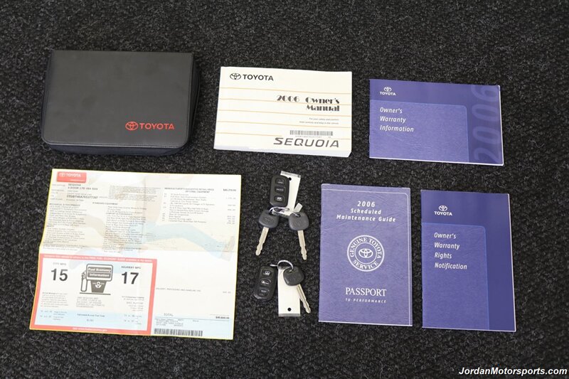 2006 Toyota Sequoia Limited  1-owner* EVERY SERVICE DONE @TOYOTA DEALER INCL TIMING BELT* 100% RUST FREE* NEW BILSTEIN LEVEL LIFT* NEW 17 "TRD PRO WHEELS W/NEW 33 "FALKEN A/T 4W TIRES* DVD - NAVIGATION-BOOKS & KEYS & WINDOW STICKER - Photo 15 - Portland, OR 97230