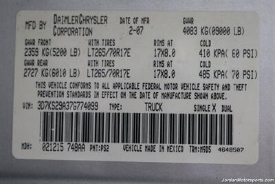 2007 Dodge Ram 2500 SLT 1-OWNER* 6-SPEED MANUAL CUMMINS 6.7L TUNED* 35 "TOYOS W/ 17 " INNOV8 WHEELS* NEW BRAKES-ROTORS-CALIPERS-AC RECHARGE-COOLANT FLUSH-BRAKE FLUID* HEATED LEATHER SEATS* 6-PASSENGER* - Photo 94 - Portland, OR 97230