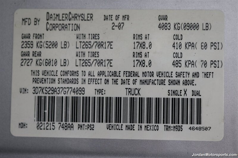2007 Dodge Ram 2500 SLT 1-OWNER* 6-SPEED MANUAL CUMMINS 6.7L TUNED* 35 "TOYOS W/ 17 " INNOV8 WHEELS* NEW BRAKES-ROTORS-CALIPERS-AC RECHARGE-COOLANT FLUSH-BRAKE FLUID* HEATED LEATHER SEATS* 6-PASSENGER* - Photo 94 - Portland, OR 97230