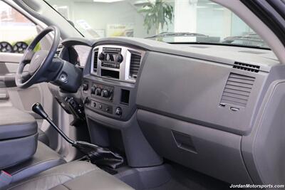 2007 Dodge Ram 2500 SLT 1-OWNER* 6-SPEED MANUAL CUMMINS 6.7L TUNED* 35 "TOYOS W/ 17 " INNOV8 WHEELS* NEW BRAKES-ROTORS-CALIPERS-AC RECHARGE-COOLANT FLUSH-BRAKE FLUID* HEATED LEATHER SEATS* 6-PASSENGER* - Photo 82 - Portland, OR 97230
