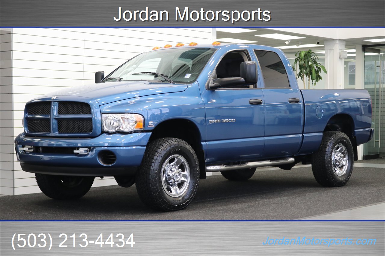 2004 Dodge Ram 3500 SLT  1-OWNER* 100% RUST & CORROSION FREE* HIGH OUTPUT 5.9L* 1-TON SHORT BED* NEW TIRES* ALL BOOKS & KEYS* NEW FLUIDS* SUPER GLIDE 5TH WHEEL* REAR LOAD LEVELING AIRBAGS - Photo 1 - Portland, OR 97230