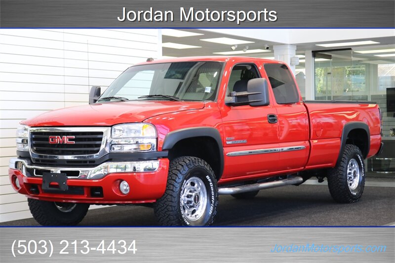 2005 GMC Sierra 2500 SLE  1 OREGON OWNER 6.6L DURAMAX LLY ONLY 90K ORIGINAL MILES 100% RUST FREE LWB 4WD NEW BILSTEIN SHOCK FRESH SERVICE NEW BFG K03