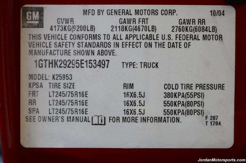 2005 GMC Sierra 2500 SLE  1 OREGON OWNER 6.6L DURAMAX LLY ONLY 90K ORIGINAL MILES 100% RUST FREE LWB 4WD NEW BILSTEIN SHOCK FRESH SERVICE NEW BFG K03 - Photo 82 - Portland, OR 97230