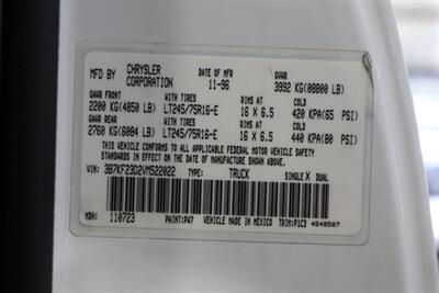 1997 Dodge Ram 2500 Laramie SLT  1-OREGON OWNER* 100% RUST FREE* PERFECT DASH* 5-SPEED MANUAL 5.9L CUMMINS* LINEX BED LINER* PACBRAKE* PROTECH HEADEACH RACK* 33 " COOPER 10-PLYs W/ NEW BLACK ROCK WHEELS* ALL BOOKS-MANUALS-KEY - Photo 95 - Portland, OR 97230