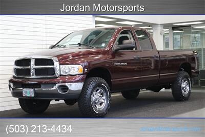 2004 Dodge Ram 2500 SLT  1-OWNER* 5.9L HO* 6-SPEED MANUAL* 100% RUST & CORROSION FREE* NEVER HAD 5TH WHEEL OR GOOSENECK* NEW 34