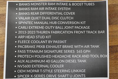 2005 Dodge Ram 3500 SLT  1-OWNER* 100% RUST FREE* BANKS PKG / VALAIR DUAL DISC CLUTCH/ ARP HEAD STUDS/ SPYNTEC MANUAL HUBS/ THUREN TRACK BAR/ FLEECE COOLANT BYPASS/ FASS PUMP/ CARLI BALL JOINTS/ PACBRAKE/ SPICER U-JOINTS - Photo 3 - Portland, OR 97230