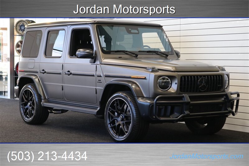 2025 Mercedes-Benz AMG G 63  1-OWNER* FULL PPF ON FRONT NOSE* MONZA GREY MAGNO-CARBON FIBER INTERIOR TRIM-22
