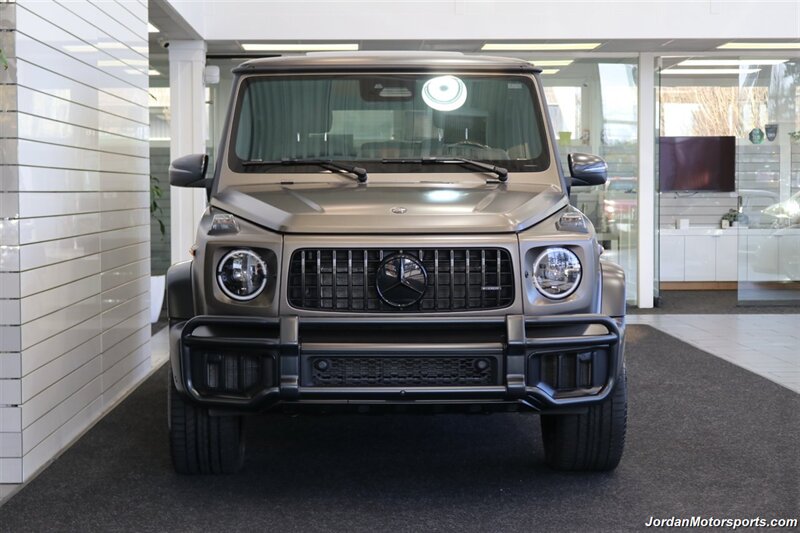 2025 Mercedes-Benz AMG G 63  1-OWNER* FULL PPF ON FRONT NOSE* MONZA GREY MAGNO-CARBON FIBER INTERIOR TRIM-22 " AMG WHEELS-EXCLUSIVE INTERIOR PLUS-AMG NIGHT PACKAGE MAGNOAMG PERFORMANCE STEERING WHEEL-BLACK MAGNO ROOF* - Photo 8 - Portland, OR 97230