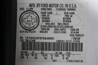 2000 Ford F-350 XLT  NEW BFG KO3 10-PLYS & NEW WHEELS* ONLY 80K MILES* NEW BRAKES-ROTORS-CALIPERS-COOLANT FLUSH-AC SERVICE-NEW BELTS-ACTUATORS-AIR FILTER-SWAY BAR LINKS-WIPERS - Photo 90 - Portland, OR 97230