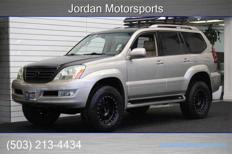 2004 Lexus GX  0-RUST* NEW OVERLAND PKG W/BILSTEIN TOYTEC FRONT SUSPENSION UPGRADE & IRON MAN REAR COILS & AIRBAG DELETE* NEW TIMING BELT-WATER PUMP FULL SERVICE* METHOD WHEELS FALKEN AT3 TIRES* TYGER ROOF BASKET