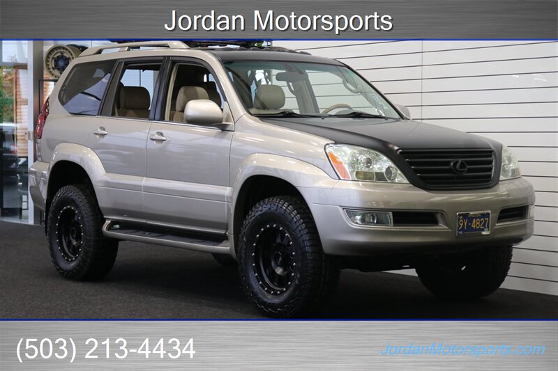 2004 Lexus GX  0-RUST* NEW OVERLAND PKG W/BILSTEIN TOYTEC FRONT SUSPENSION UPGRADE & IRON MAN REAR COILS & AIRBAG DELETE* NEW TIMING BELT-WATER PUMP FULL SERVICE* METHOD WHEELS FALKEN AT3 TIRES* TYGER ROOF BASKET