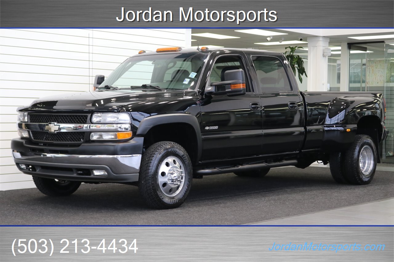 2001 Chevrolet Silverado 3500 LT 1-OWNER* 8.1L VORTEC* 57K MILES* 0-RUST* FULLY SERVICED* ALCOA'S W/ NEW TIRES* NEW BRAKES-ROTORS-CALIPERS-TIE RODS-FLUIDS-LINEX BED LINER - Photo 1 - Portland, OR 97230