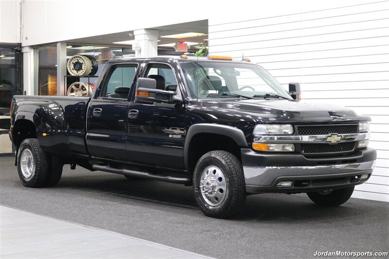 2001 Chevrolet Silverado 3500 LT  1-OWNER* 8.1L VORTEC* 57K MILES* 0-RUST* FULLY SERVICED* ALCOA'S W/ NEW TIRES* NEW BRAKES-ROTORS-CALIPERS-TIE RODS-FLUIDS-LINEX BED LINER - Photo 2 - Portland, OR 97230