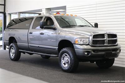 2005 Dodge Ram 3500 SLT 6-SPEED MANUAL 5.9L* NEVER HAD 5TH WHEEL OR GOOSNECK* FULL FRONT END SUSPENSION NEW REBUILD* CARLI 3 "LEVEL LIFT W/BILSTEIN 5100 SHOCKS* 34 " TOYO A/T III 10-PLYS* LEER CANOPY* LINEX BED LINER - Photo 2 - Portland, OR 97230
