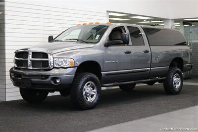 2005 Dodge Ram 3500 SLT 6-SPEED MANUAL 5.9L* NEVER HAD 5TH WHEEL OR GOOSNECK* FULL FRONT END SUSPENSION NEW REBUILD* CARLI 3 "LEVEL LIFT W/BILSTEIN 5100 SHOCKS* 34 " TOYO A/T III 10-PLYS* LEER CANOPY* LINEX BED LINER - Photo 3 - Portland, OR 97230