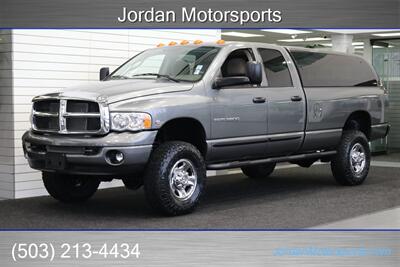 2005 Dodge Ram 3500 SLT 6-SPEED MANUAL 5.9L* NEVER HAD 5TH WHEEL OR GOOSNECK* FULL FRONT END SUSPENSION NEW REBUILD* CARLI 3 "LEVEL LIFT W/BILSTEIN 5100 SHOCKS* 34 " TOYO A/T III 10-PLYS* LEER CANOPY* LINEX BED LINER - Photo 1 - Portland, OR 97230