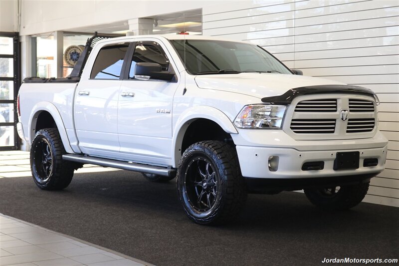 2014 RAM 1500 Lone Star  1-OWNER* NAVIGATION* BACK UP CAMERA* LIFTED* NEW 35 " TIRES & 20 "MOTO METAL WHEELS* BUMPERS-FLARES-FRONT GRILL PAINT MATCHED* DIAMOND BACK TONNEAU COVER* HEATED SEATS & STEERING WHEEL* AMERICAN TRUCK - Photo 2 - Portland, OR 97230