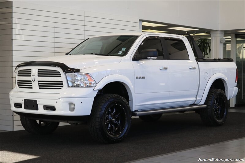 2014 RAM 1500 Lone Star  1-OWNER* NAVIGATION* BACK UP CAMERA* LIFTED* NEW 35 " TIRES & 20 "MOTO METAL WHEELS* BUMPERS-FLARES-FRONT GRILL PAINT MATCHED* DIAMOND BACK TONNEAU COVER* HEATED SEATS & STEERING WHEEL* AMERICAN TRUCK - Photo 3 - Portland, OR 97230