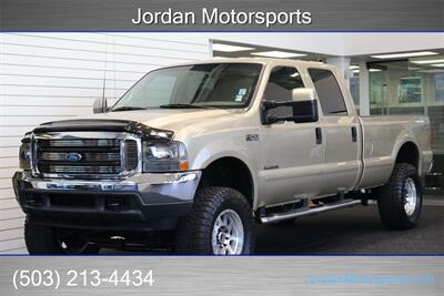2000 Ford F-250 XLT  6SP MANUAL NEW SOUTH BEND CLUTCH  CALIFORNIA TRUCK LOW MILEAGE CREW CAB LWB LIFTED ZERO RUST CLEAN HISTORY NEW BRAKES 7.3L POWERSTROKE DIESEL - Photo 1 - Portland, OR 97230