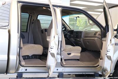 2000 Ford F-250 XLT  6SP MANUAL NEW SOUTH BEND CLUTCH  CALIFORNIA TRUCK LOW MILEAGE CREW CAB LWB LIFTED ZERO RUST CLEAN HISTORY NEW BRAKES 7.3L POWERSTROKE DIESEL - Photo 41 - Portland, OR 97230