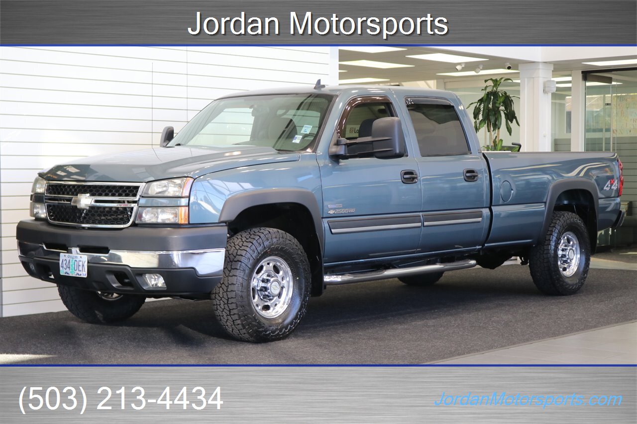 2007 Chevrolet Silverado 2500 LT1 1-OWNER* 0-RUST* CREW CAB LONG BED* 5TH WHEEL* LBZ* NEW 33 " FALKEN AT4 10-PLYS* LEVELED* LINEX BED LINER* ALL BOOKS* SERVICED* 6-PASSENGER SEATING* APPLE CAR PLAY - Photo 1 - Portland, OR 97230