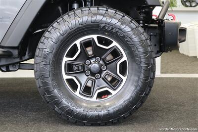2017 Jeep Wrangler Rubicon Hard Rock  HARD ROCK RUBICON W/ 6-SPEED MANUAL TRANSMISSION* 2 " TERRA FLEX W/ FOX SHOCKS* NEW 35 " TOYO A/T III TIRES* ROCK SLIDERS* ALL LED LIGHT UPGRADE PKG* ALL BOOKS & KEYS - Photo 64 - Portland, OR 97230