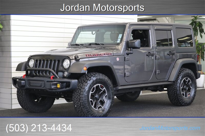 2017 Jeep Wrangler Rubicon Hard Rock  HARD ROCK RUBICON W/ 6-SPEED MANUAL TRANSMISSION* 2
