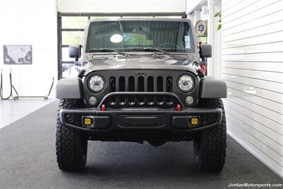 2017 Jeep Wrangler Rubicon Hard Rock  HARD ROCK RUBICON W/ 6-SPEED MANUAL TRANSMISSION* 2 " TERRA FLEX W/ FOX SHOCKS* NEW 35 " TOYO A/T III TIRES* ROCK SLIDERS* ALL LED LIGHT UPGRADE PKG* ALL BOOKS & KEYS - Photo 8 - Portland, OR 97230