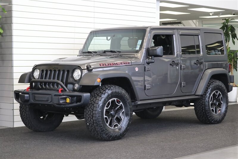 2017 Jeep Wrangler Rubicon Hard Rock  HARD ROCK RUBICON W/ 6-SPEED MANUAL TRANSMISSION* 2