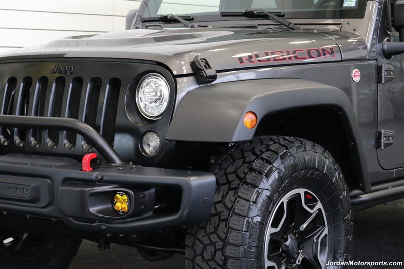2017 Jeep Wrangler Rubicon Hard Rock  HARD ROCK RUBICON W/ 6-SPEED MANUAL TRANSMISSION* 2 " TERRA FLEX W/ FOX SHOCKS* NEW 35 " TOYO A/T III TIRES* ROCK SLIDERS* ALL LED LIGHT UPGRADE PKG* ALL BOOKS & KEYS - Photo 12 - Portland, OR 97230