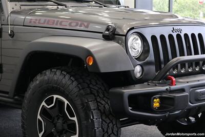 2017 Jeep Wrangler Rubicon Hard Rock  HARD ROCK RUBICON W/ 6-SPEED MANUAL TRANSMISSION* 2 " TERRA FLEX W/ FOX SHOCKS* NEW 35 " TOYO A/T III TIRES* ROCK SLIDERS* ALL LED LIGHT UPGRADE PKG* ALL BOOKS & KEYS - Photo 13 - Portland, OR 97230